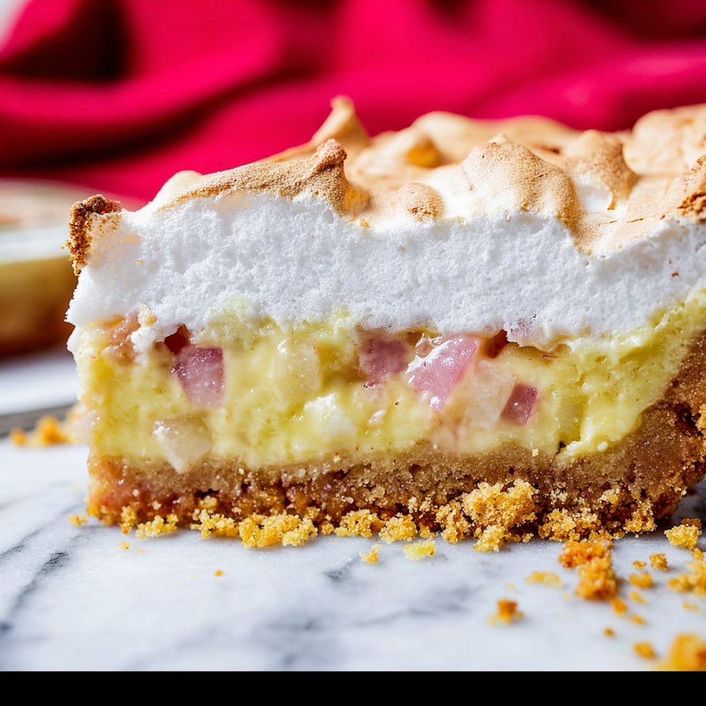 Rhubarb Meringue Layers Recipe - Recipe Image