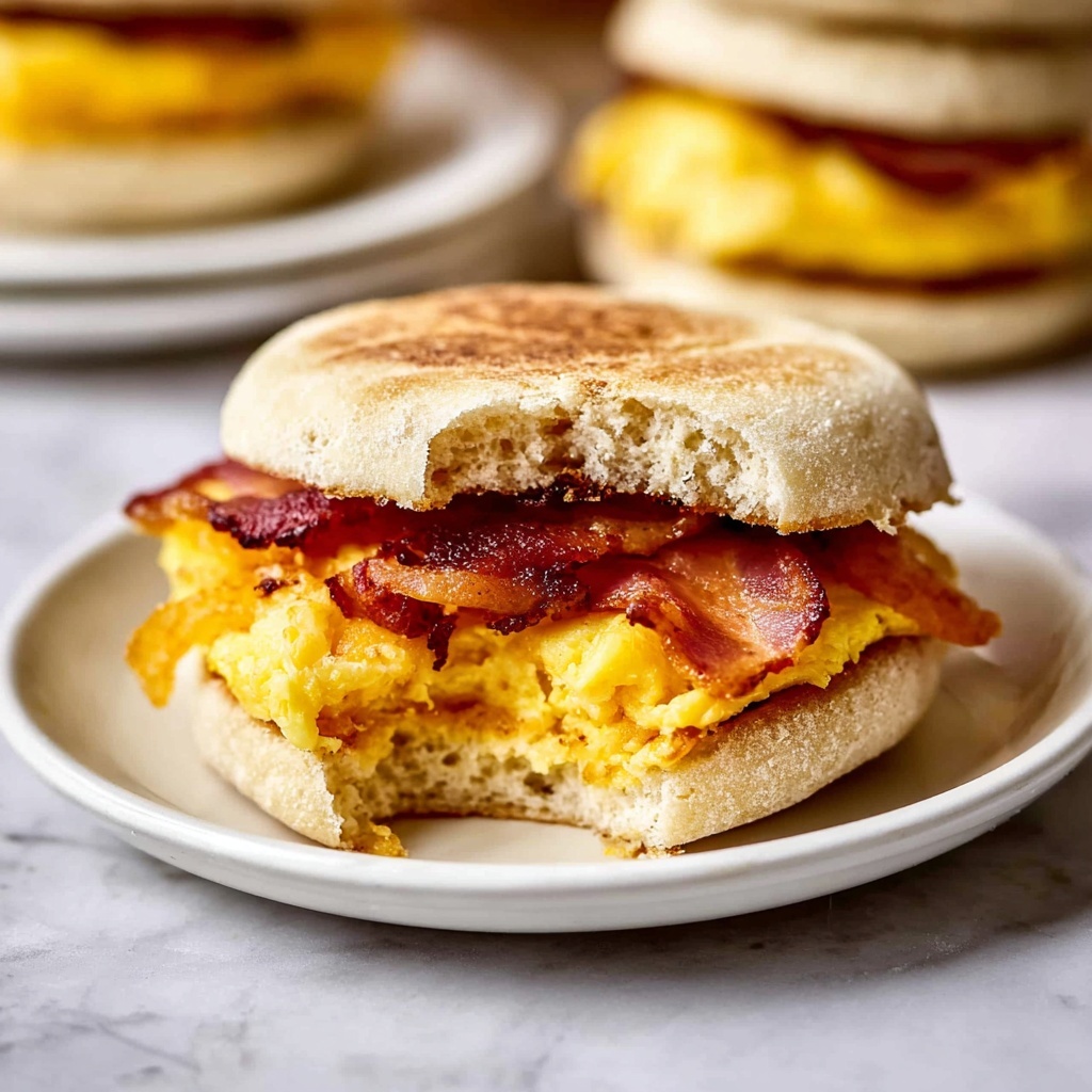 Homemade Egg McMuffins Recipe - Recipe Image