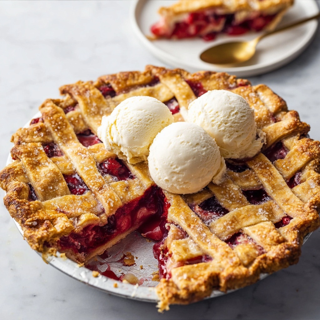 Homemade Cherry Pie Recipe - Recipe Image