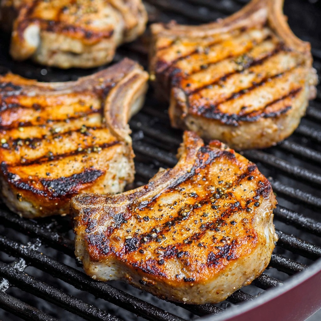Grilled Pork Chops Recipe - Recipe Image
