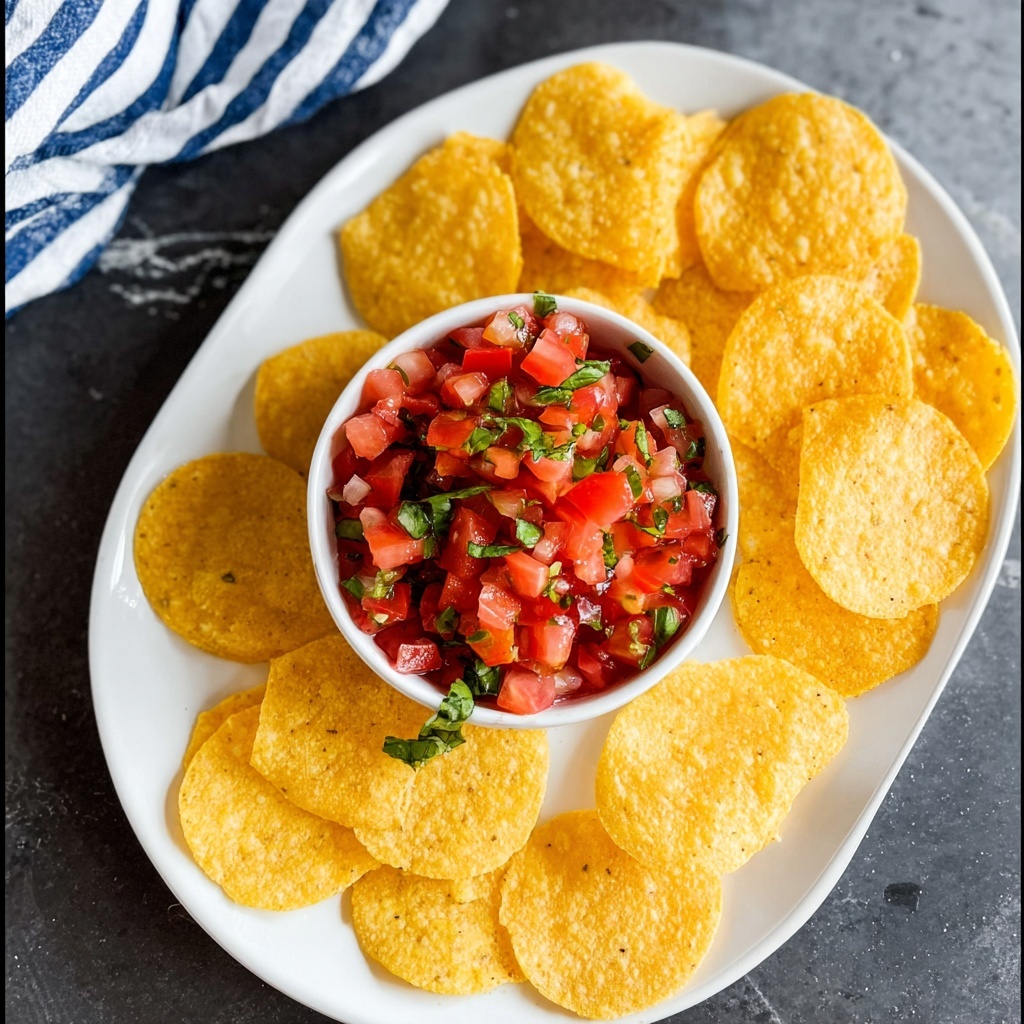 Italian Salsa with Fresh Basil and Balsamic Vinegar Recipe - Recipe Image