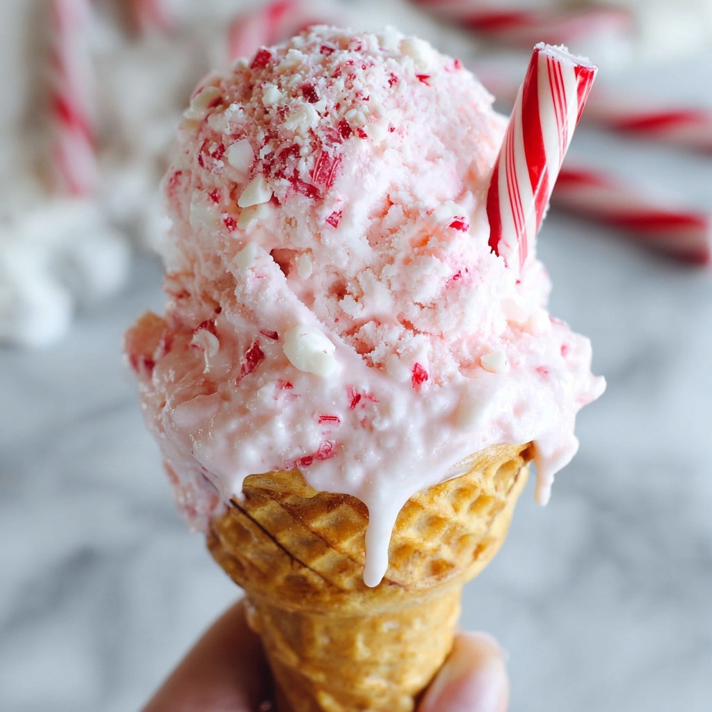Nana's Famous Peppermint Ice Cream Recipe - Recipe Image