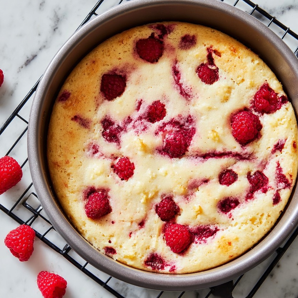 Vegan Raspberry Buttermilk Cake Recipe - Recipe Image