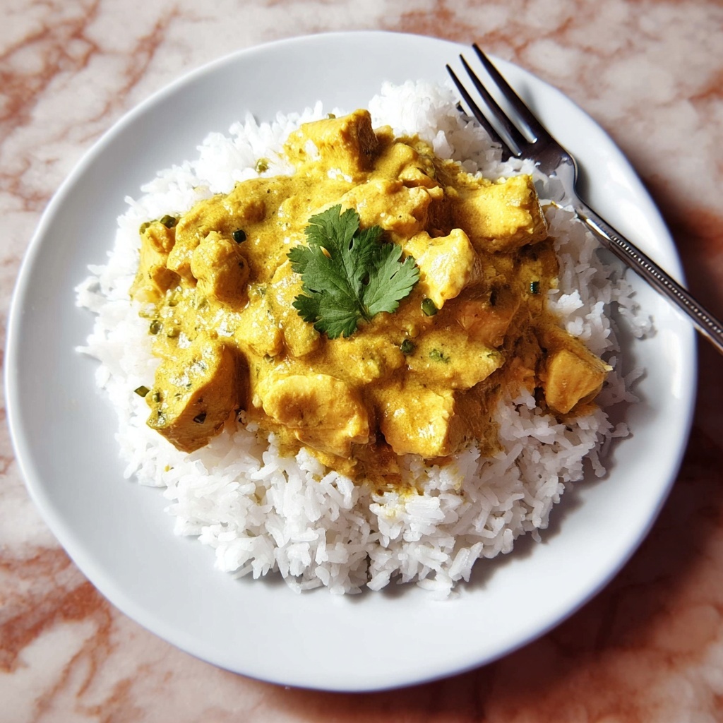 Basil Chicken in Coconut Curry Sauce Recipe - Recipe Image