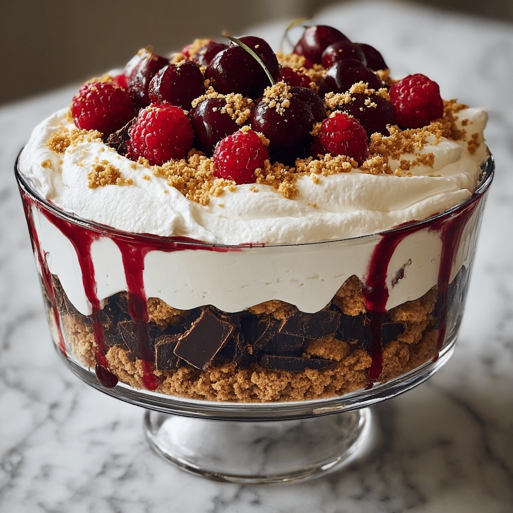 Black Forest Trifle Recipe - Recipe Image