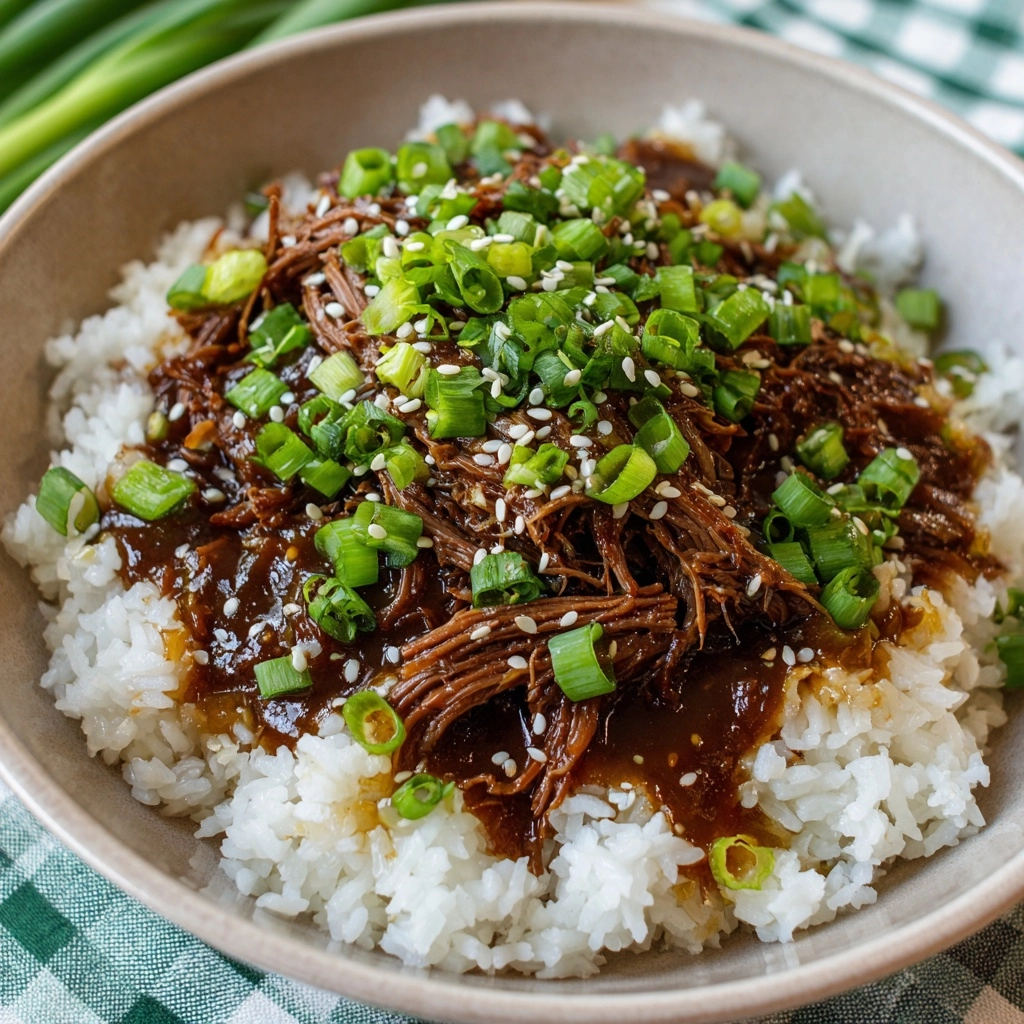Sweet and Spicy Korean Beef Stew Recipe - Recipe Image
