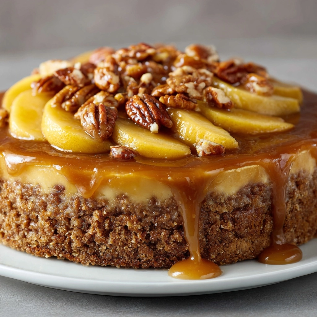 Swedish Apple Cake with Caramel Recipe - Recipe Image
