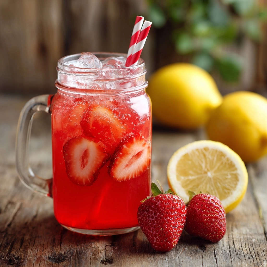 State Fair Strawberry Lemonade Recipe - Recipe Image