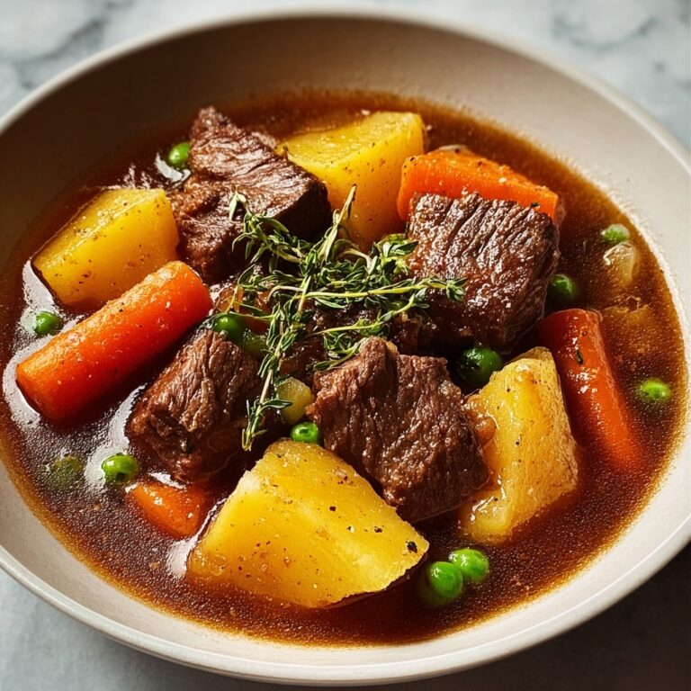 Fall Apple Cider Stew Recipe