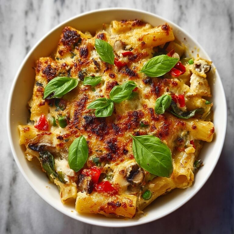Loaded Veggie Baked Ziti Recipe
