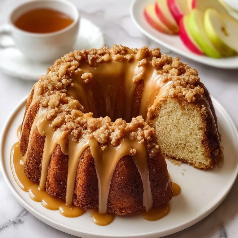 Apple Coffee Cake With Apple Cider Glaze Recipe