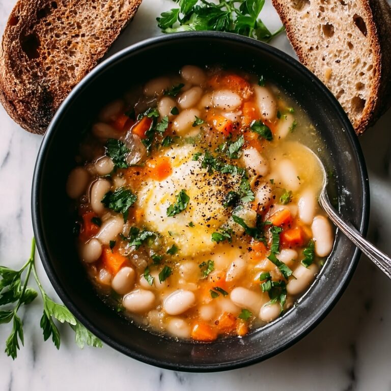 Creamy Tuscan White Bean Soup Recipe