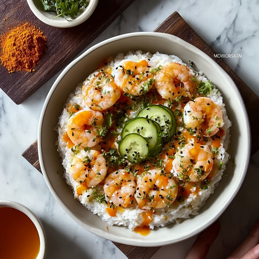 Shrimp Rice Bowls with Spicy Mayo Recipe - Recipe Image