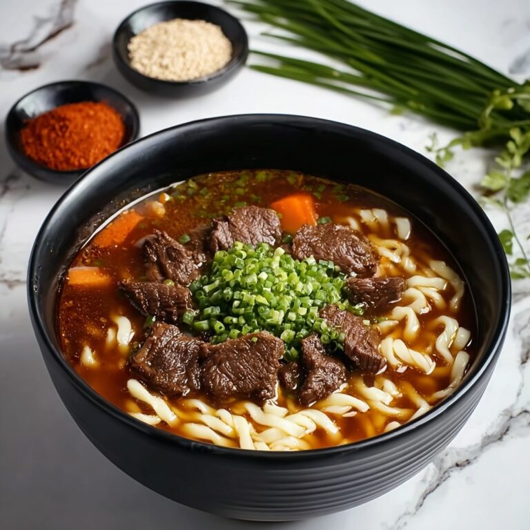 Black Pepper Beef Udon Noodles Recipe
