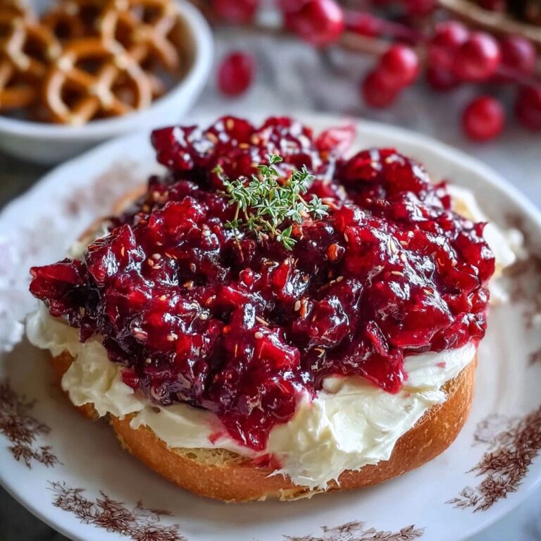 Christmas Cranberry Honey Butter Recipe