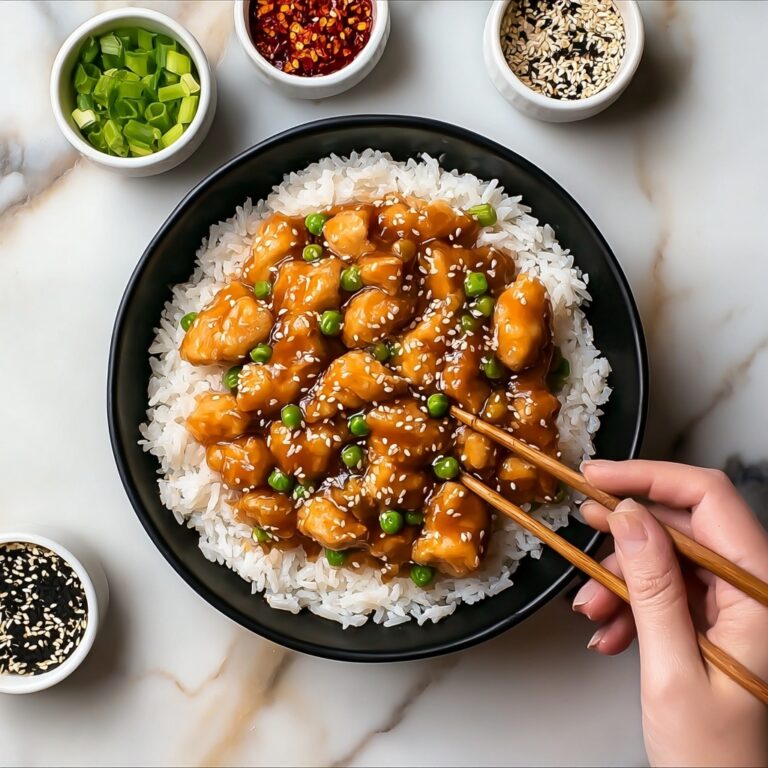 Honey Pepper Chicken Lo Mein with Steamed Jasmine Rice Recipe