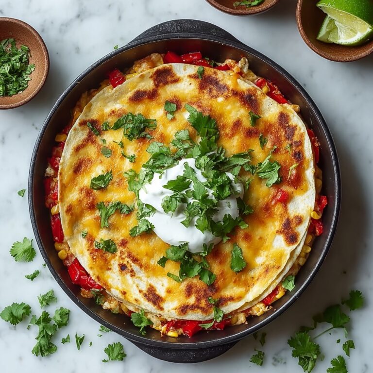 Cheesy Chicken Quesadilla Recipe