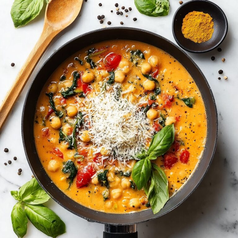 Creamy Chickpea Curry Recipe