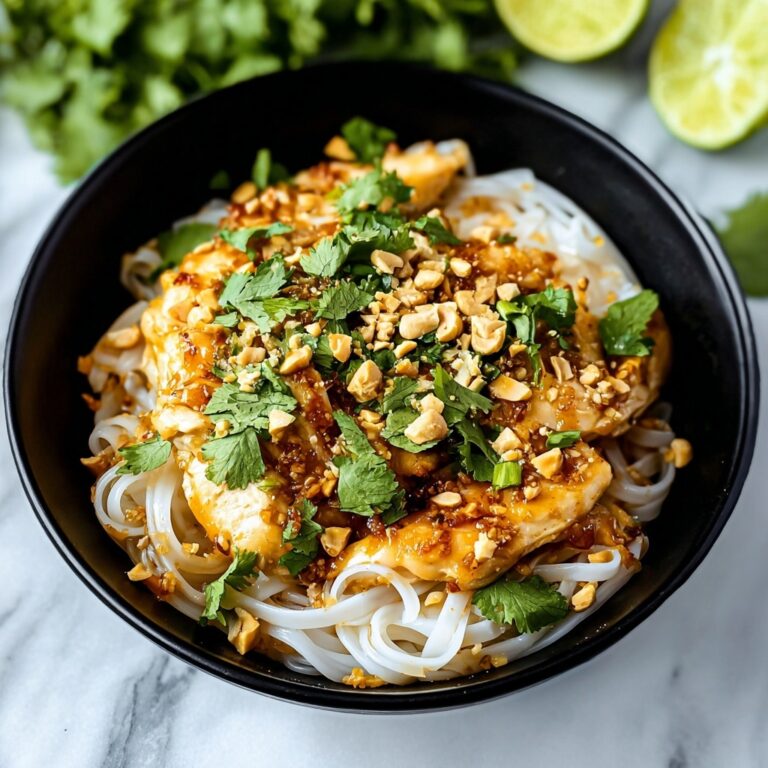Garlic Butter Chicken Pad Thai Recipe
