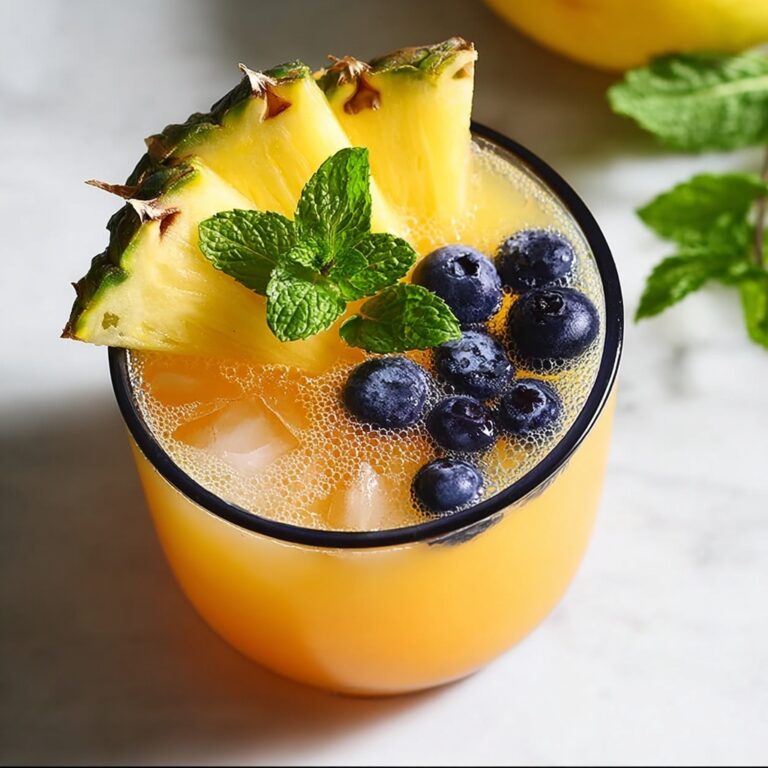 Blueberry Pineapple Tequila Sour Recipe