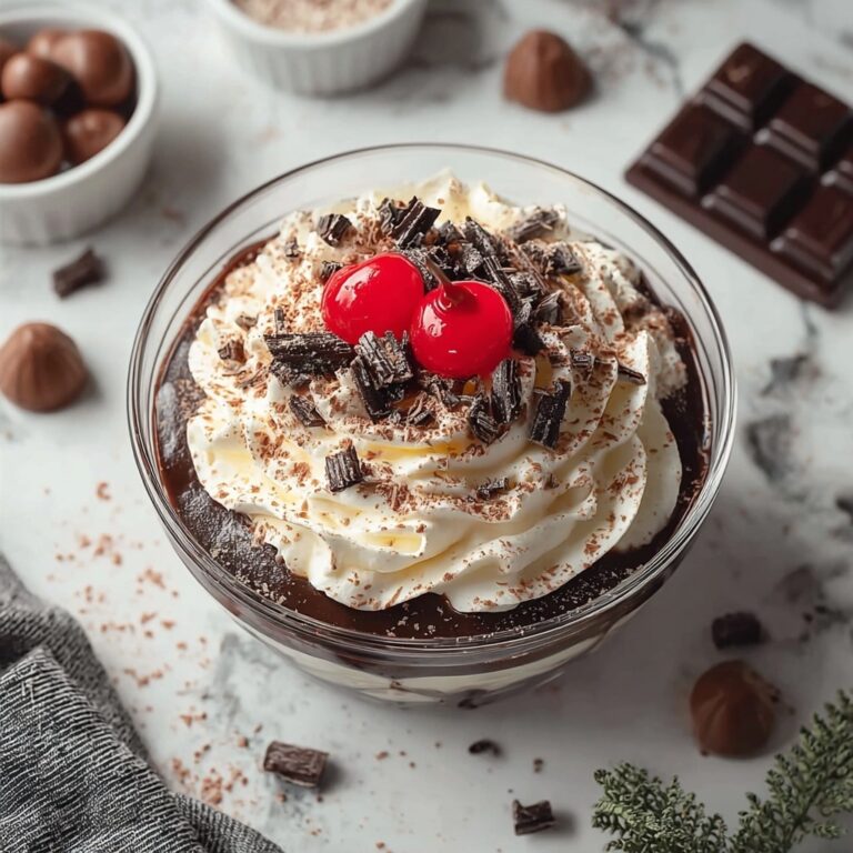 Chocolate Trifle with Cake, Pudding, and Fresh Berries Recipe