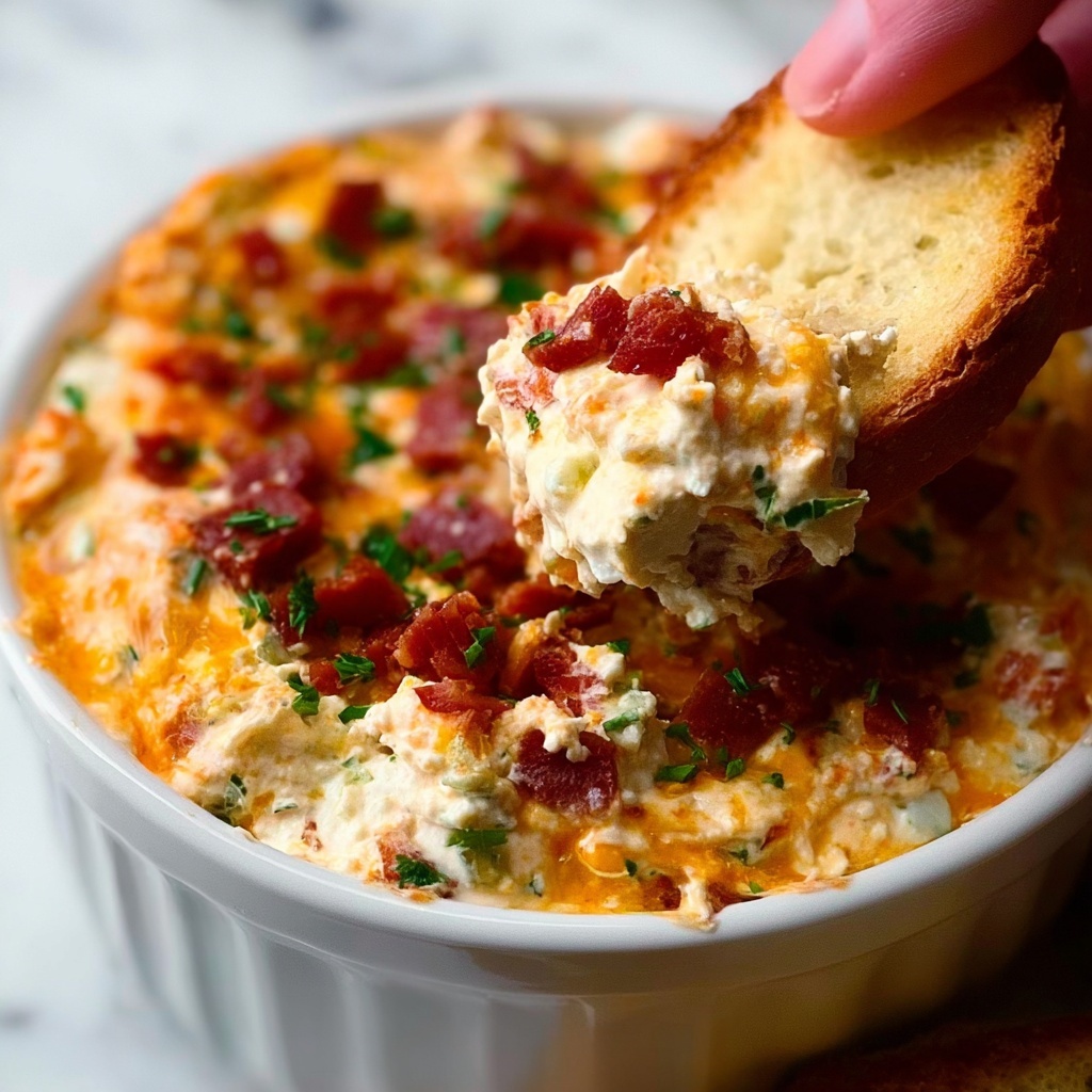 Easy Mardi Gras Hot Muffuletta Dip Recipe - Recipe Image