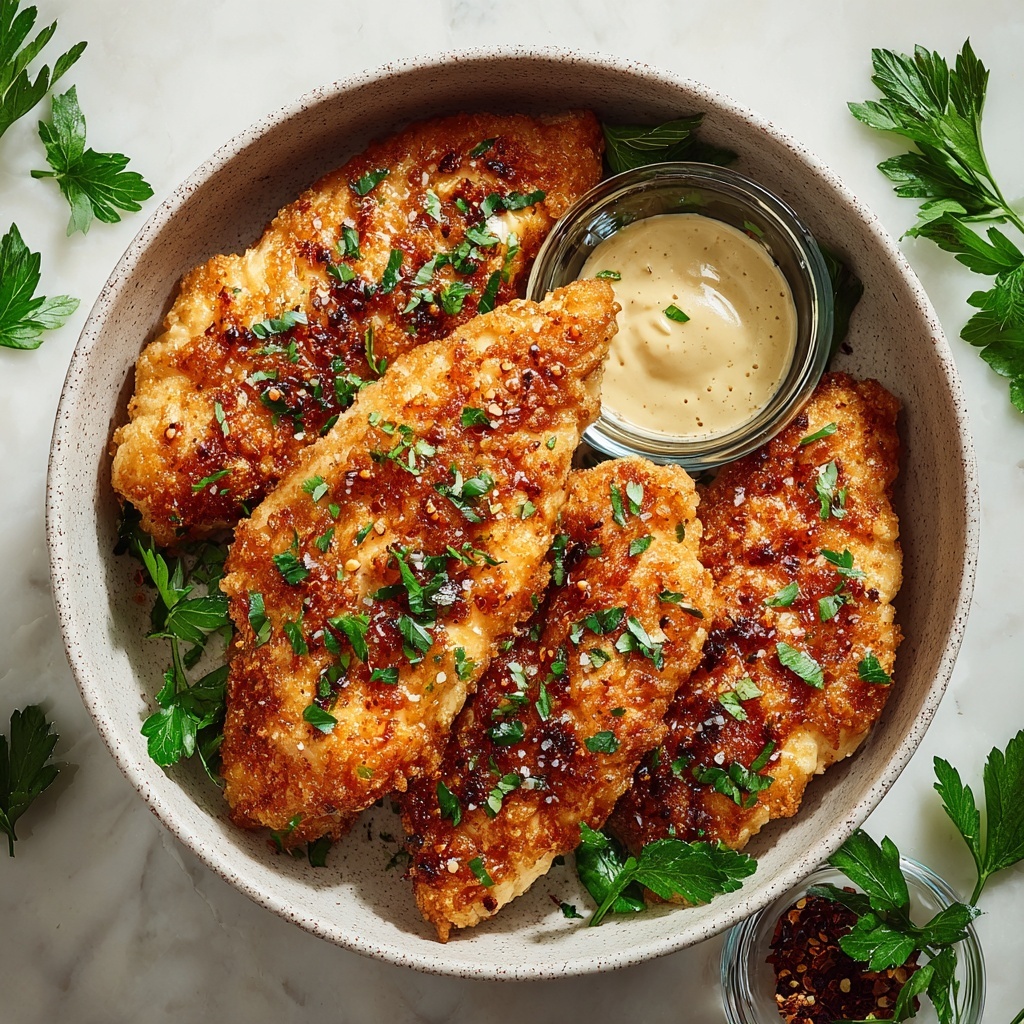 Crispy Cracked Chicken Tenders Recipe - Recipe Image