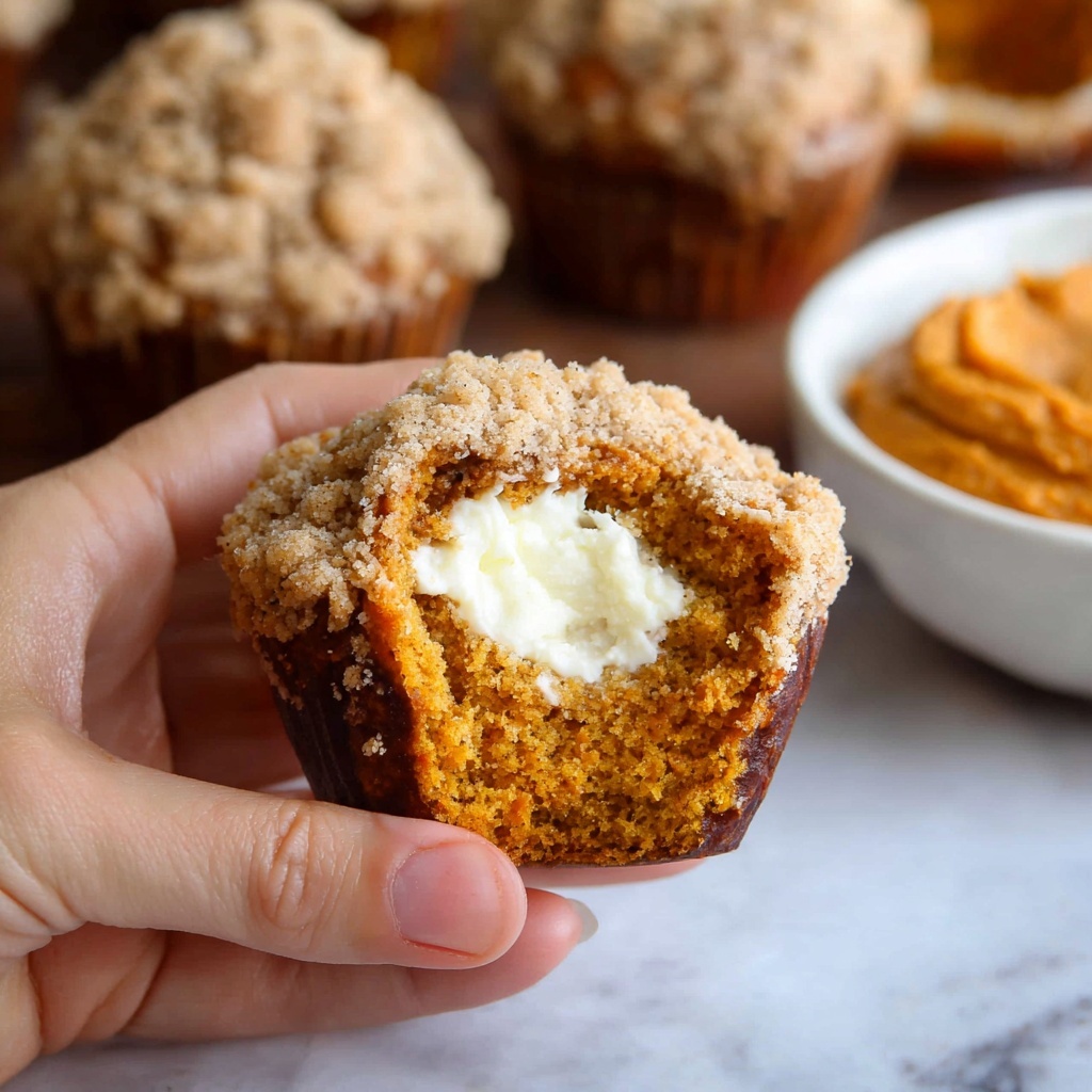 Cream Cheese Pumpkin Muffins Recipe - Recipe Image