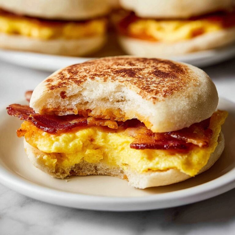 Homemade Egg McMuffins Recipe
