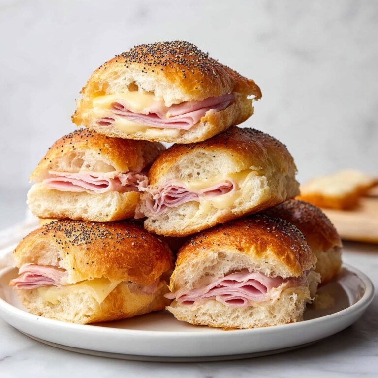 Ham and Cheese Hawaiian Roll Sliders Recipe