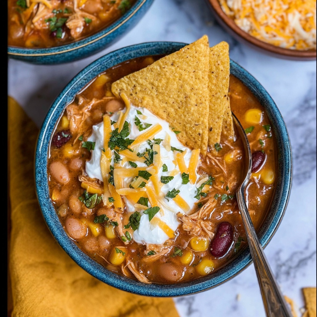 Taco Chicken Soup with Pantry Staples Recipe - Recipe Image