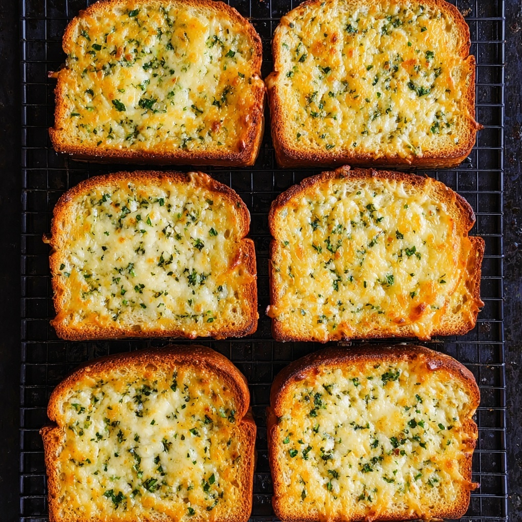 Easy Garlic Cheese Bread with Texas Toast Recipe - Recipe Image