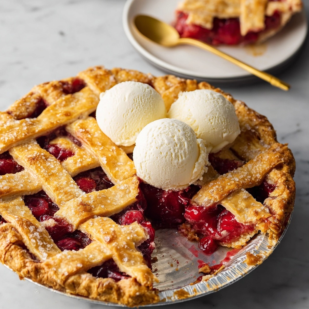 Homemade Cherry Pie Recipe - Recipe Image