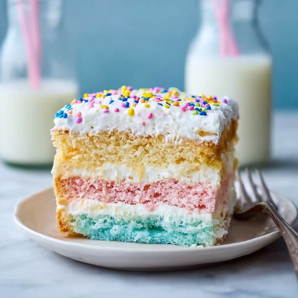 Easy Pastel Easter Cake Recipe - Recipe Image