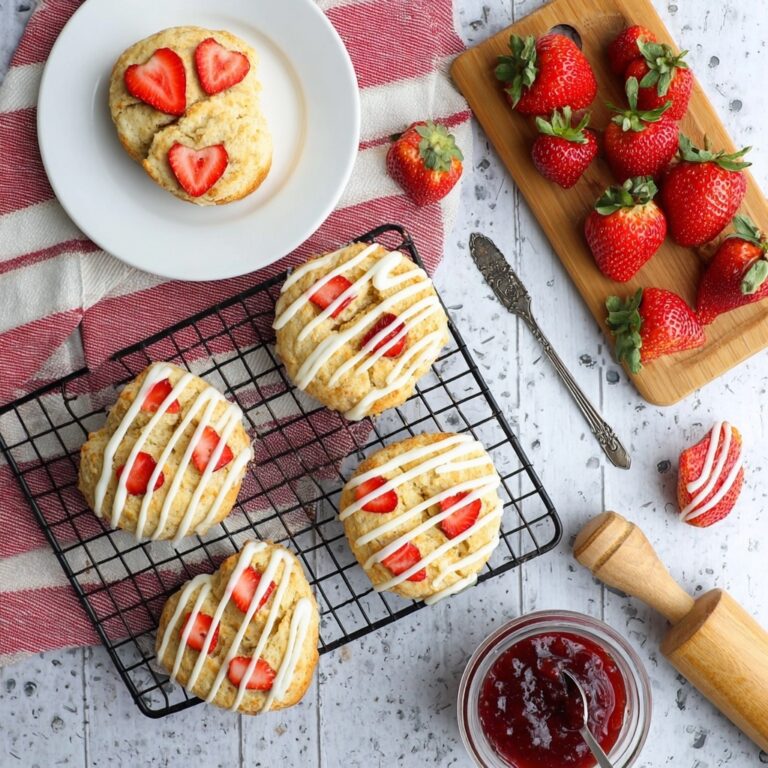 Strawberry Cinnamon Roll Cookies Recipe