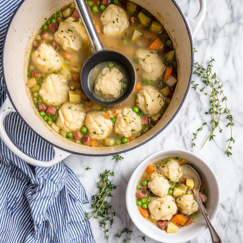 Veggie Dumpling Soup Recipe - Recipe Image