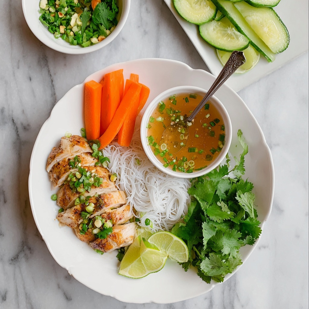 Vietnamese Lemongrass Chicken Vermicelli Bowl Recipe - Recipe Image