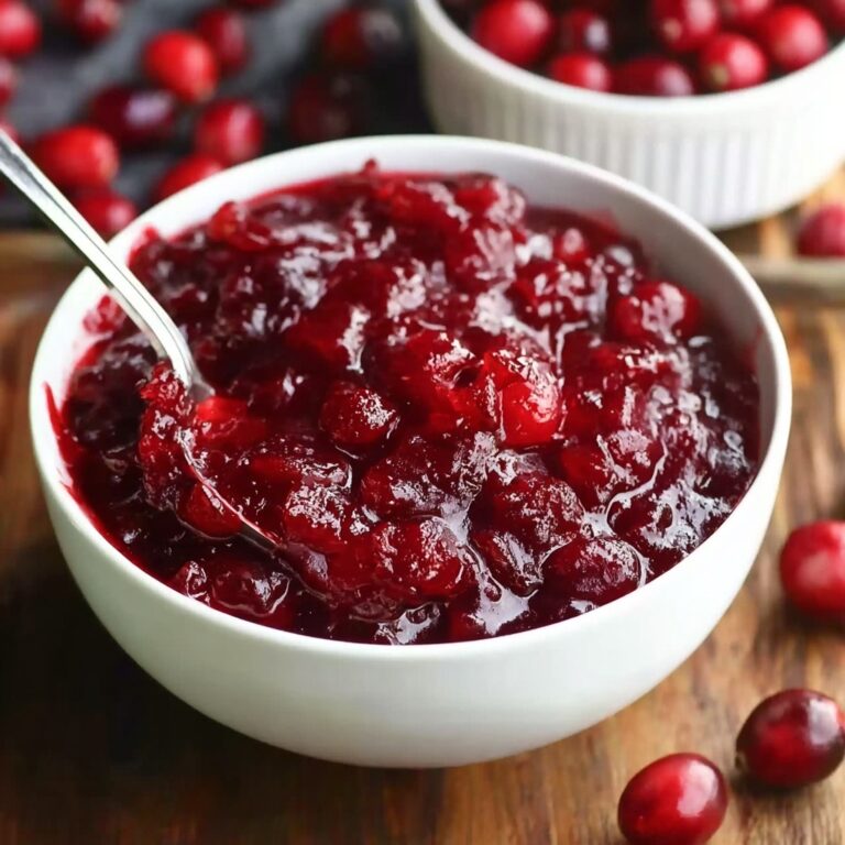 Easy Cranberry Sauce Recipe