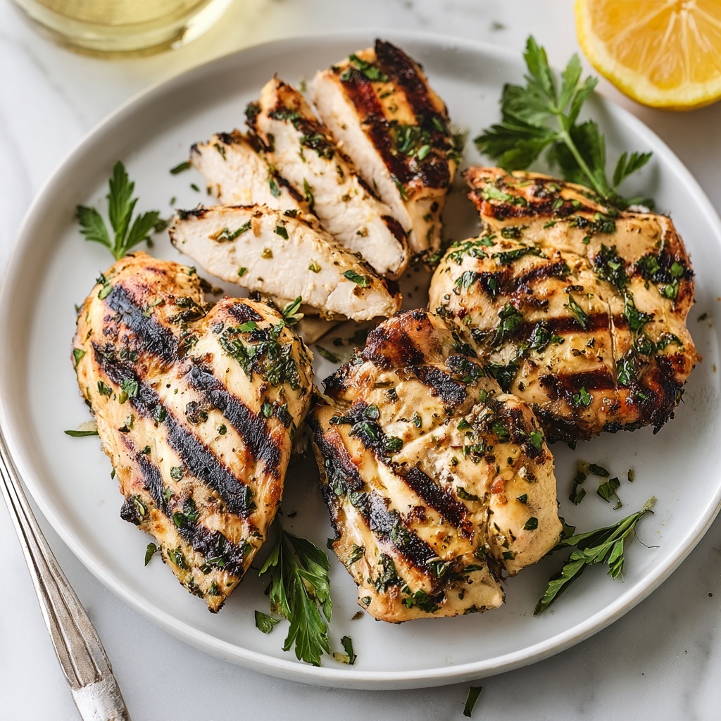 Lemon Herb Grilled Chicken Recipe - Recipe Image