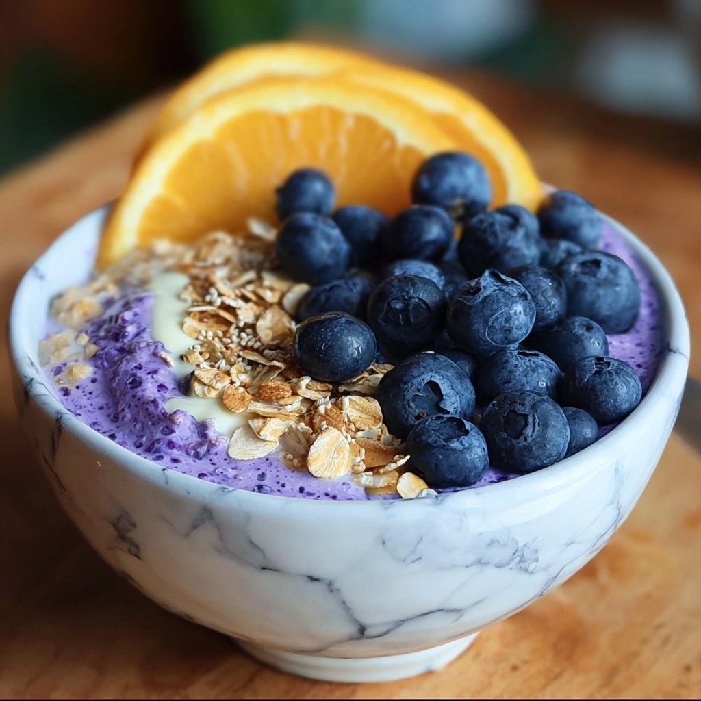 Blueberry Pie Overnight Oats Recipe - Recipe Image