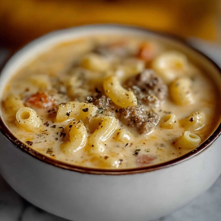 Cheeseburger Soup Recipe