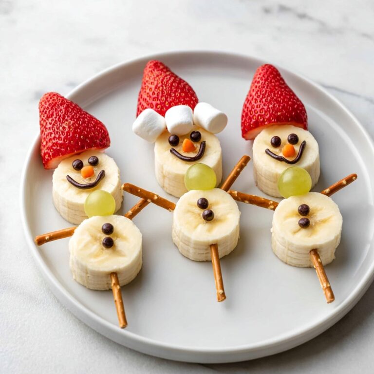 Banana Snowmen Recipe