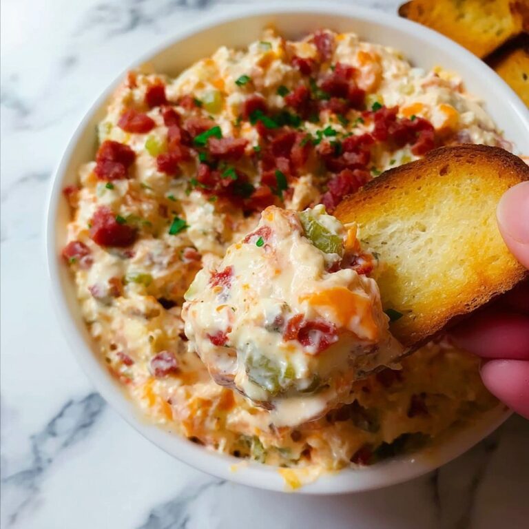 Easy Mardi Gras Hot Muffuletta Dip Recipe