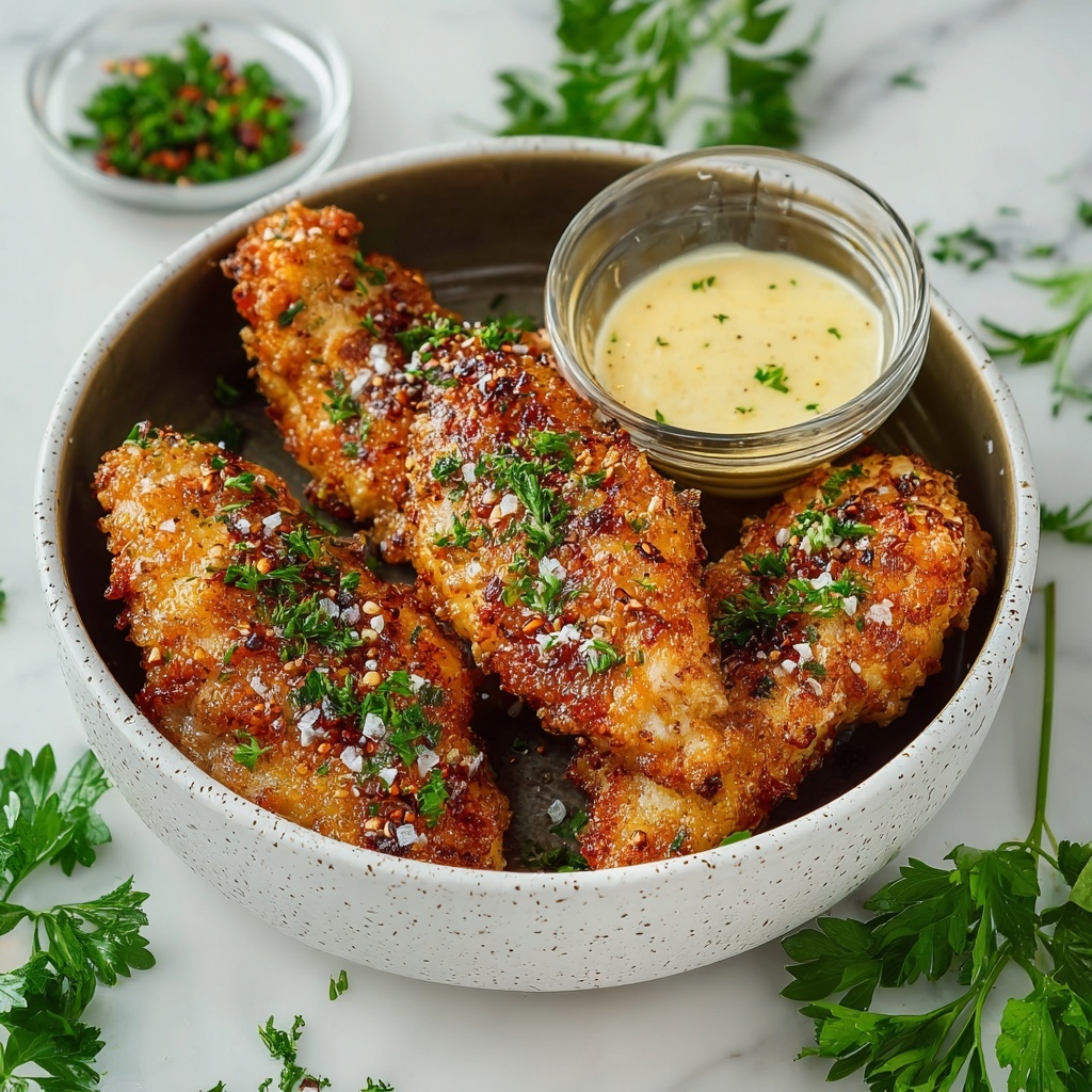 Crispy Cracked Chicken Tenders Recipe - Recipe Image