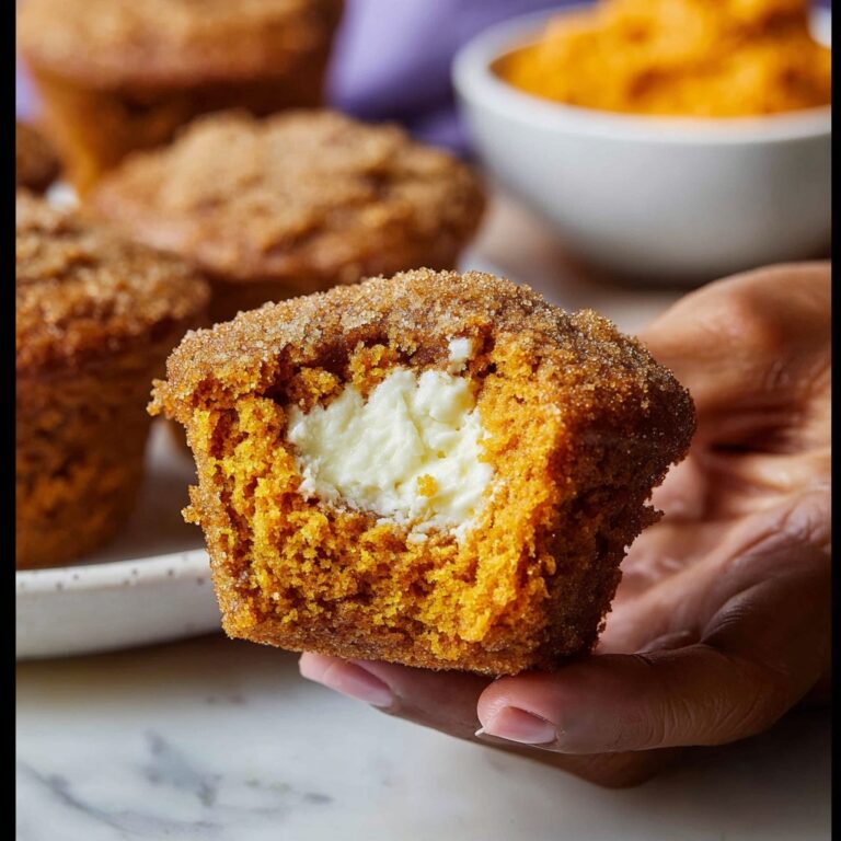 Cream Cheese Pumpkin Muffins Recipe