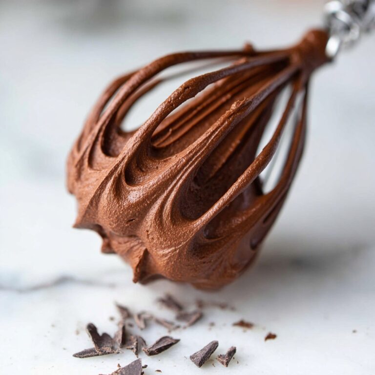 Creamy Dark Chocolate Buttercream Frosting Recipe