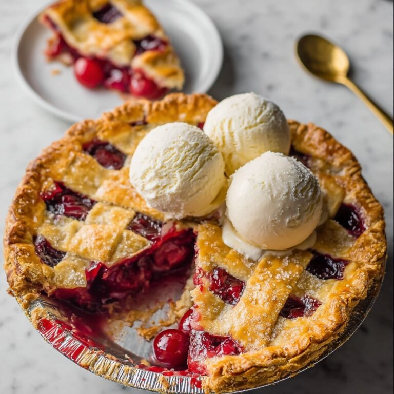 Homemade Cherry Pie Recipe
