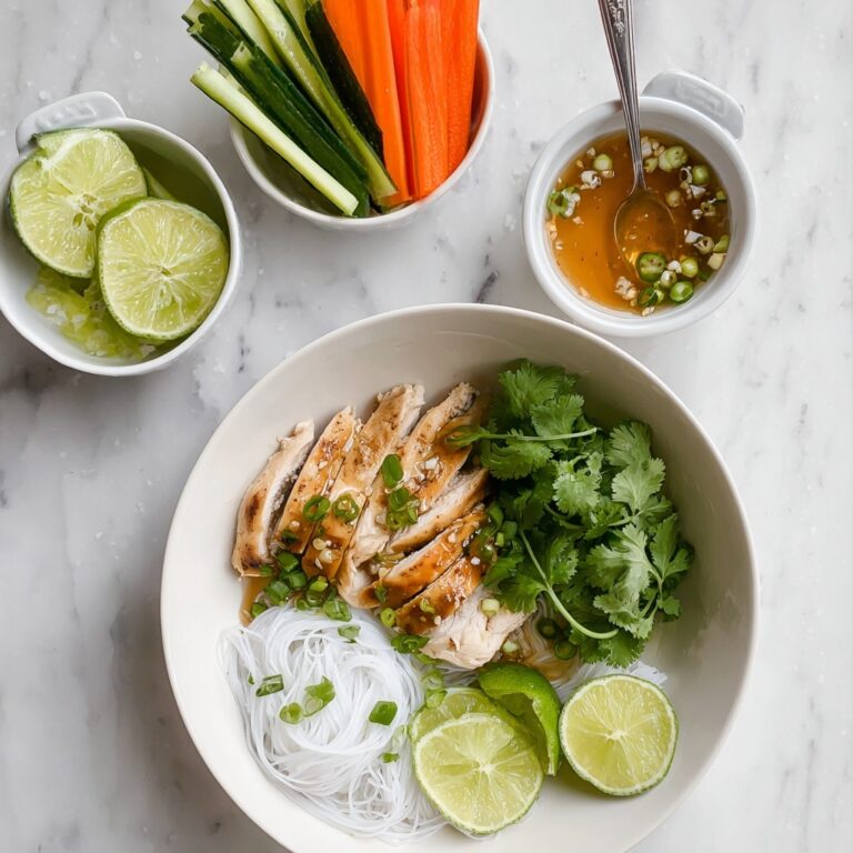 Vietnamese Lemongrass Chicken Vermicelli Bowl Recipe