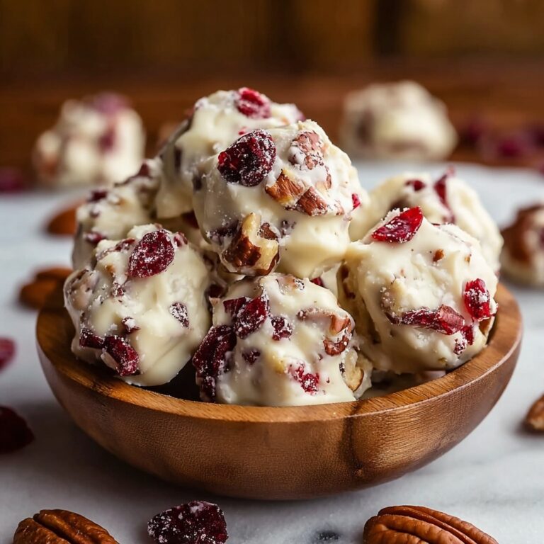 White Chocolate Cranberry Pecan Clusters Recipe