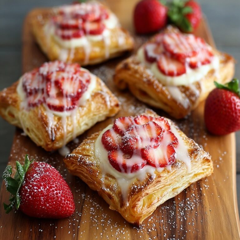 Strawberry Danish Puff Pastry Recipe